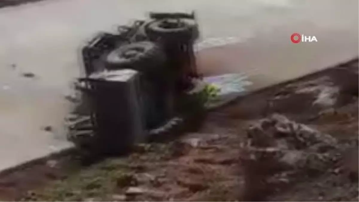 İş makinesinin altında kalan operatör, feci şekilde can verdi