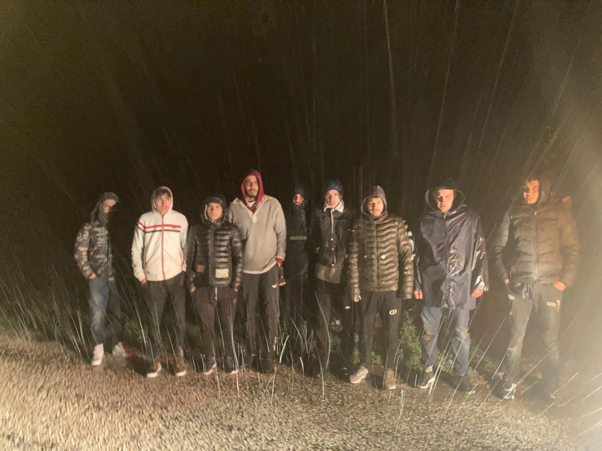 Kırklareli\'nde 11 düzensiz göçmen yakalandı
