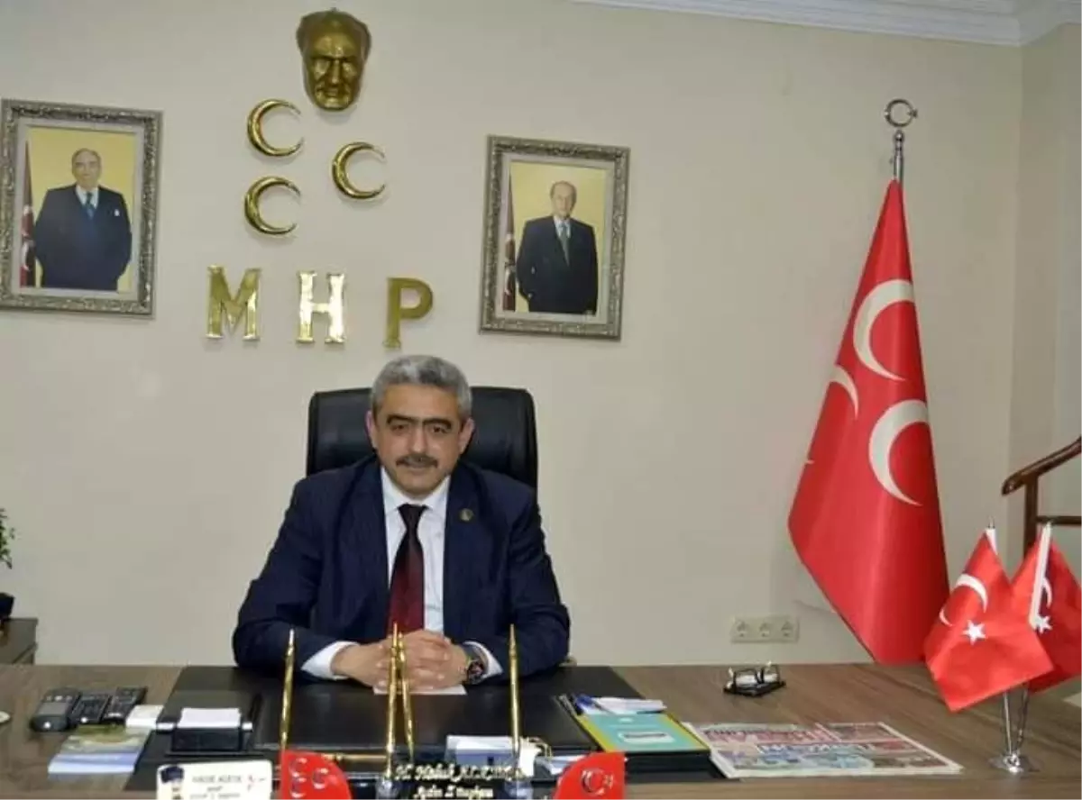 MHP İl Başkanı Alıcık; "23 Nisan dönüm noktasıdır"