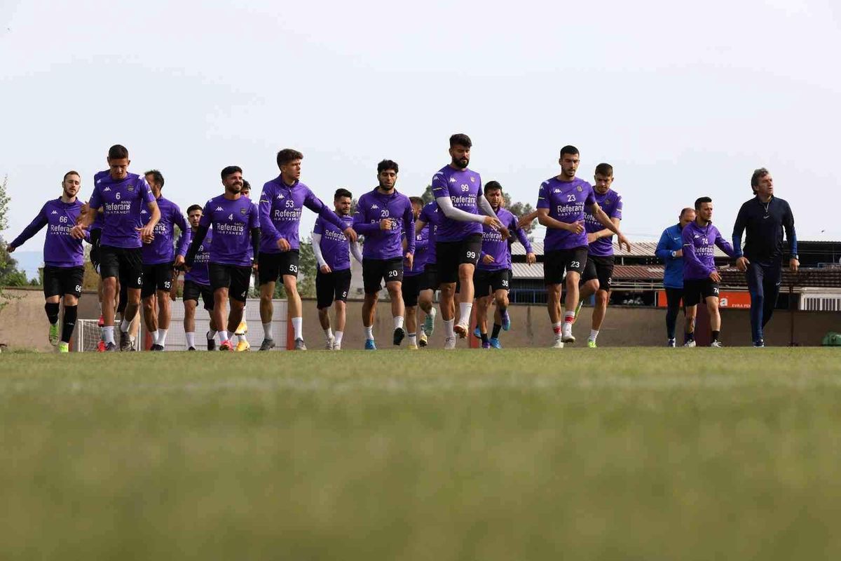 Nazilli Belediyespor, Eskişehirspor maçı hazırlıklarını sürdürüyor