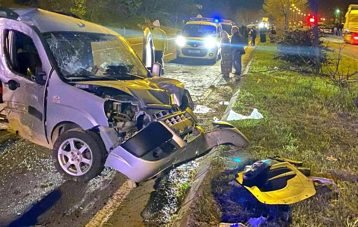 Samsun\'da trafik kazası: 1 yaralı