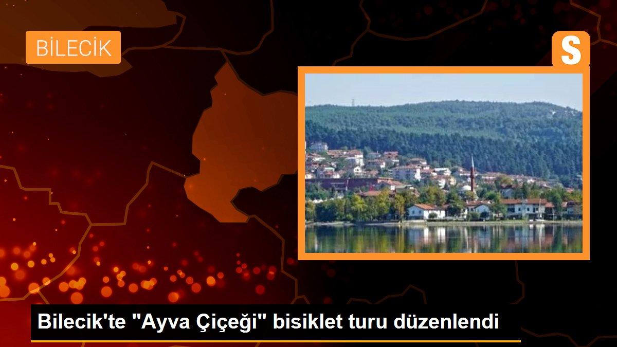 Bilecik\'te "Ayva Çiçeği" bisiklet turu düzenlendi