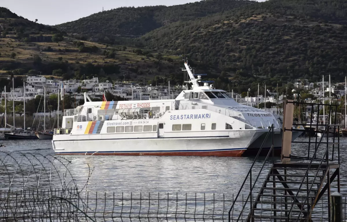 Bodrum-İstanköy Adası arası karşılıklı feribot seferleri artıyor