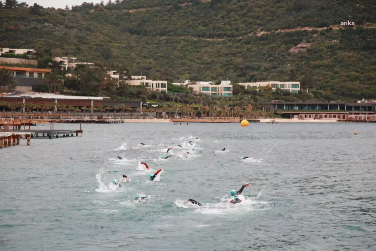 Bodrum Man & Woman Challenge Triatlon Yarışı Başladı