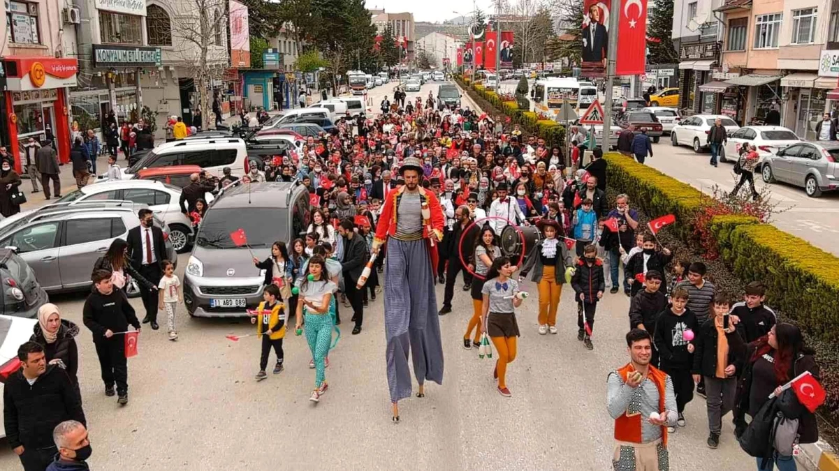 Çocuklar 23 Nisan heyecanı ve coşkusunu doya doya yaşadılar