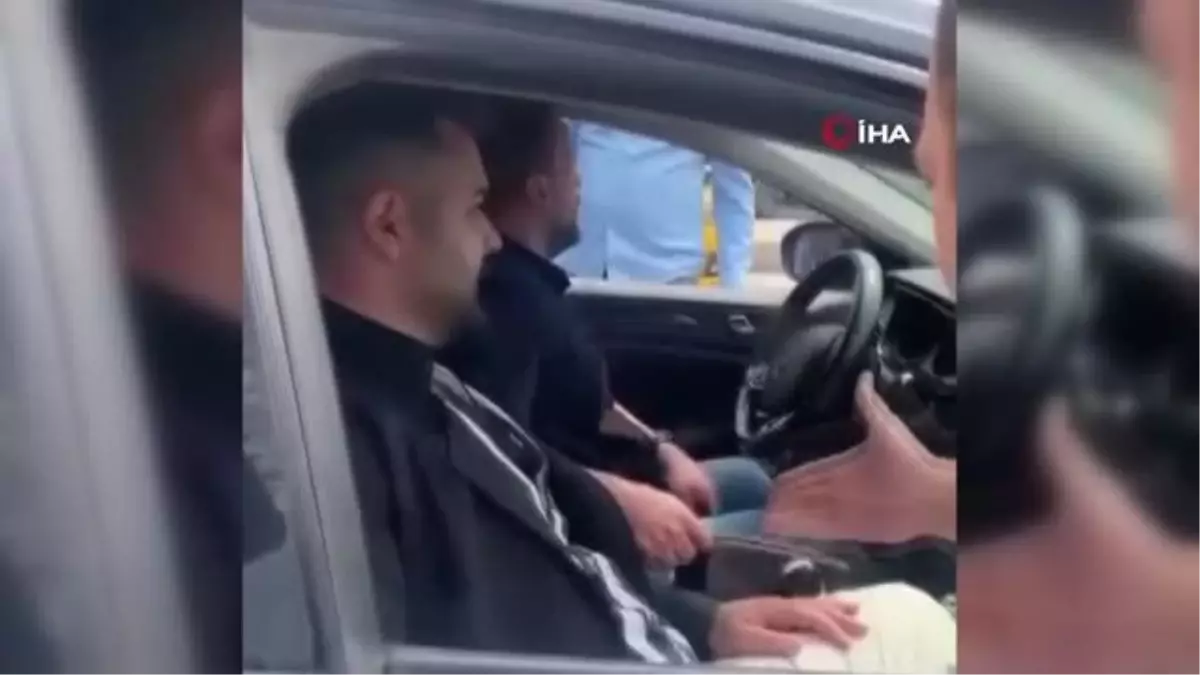 Eşi ve çocuğunun gözleri önünde vatandaşı trafikte darp eden magandalar adliyeye sevk edildi