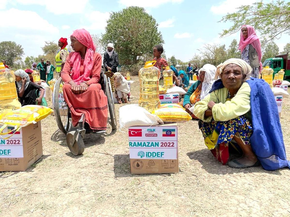 Etiyopya ve Somali\'deki ihtiyaç sahiplerine Ramazan yardımları ulaştırılıyor