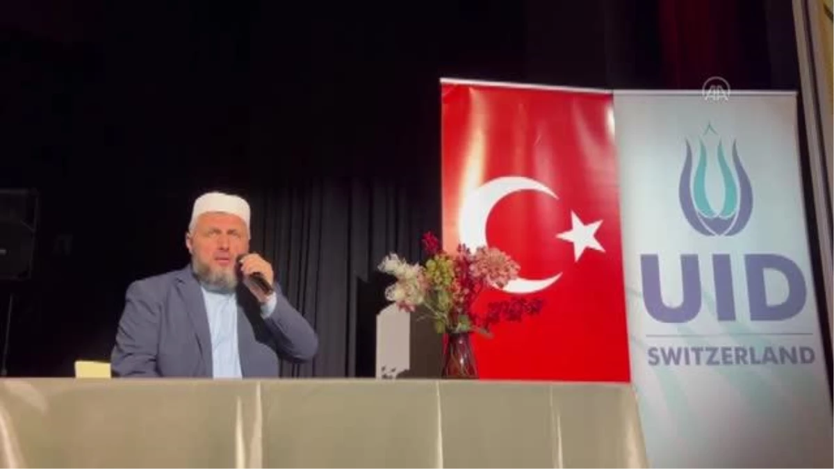 İsviçre\'deki Türkler UID\'in iftar programında buluştu