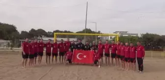 Plaj Futbolu Milli Takımı kampa girdi