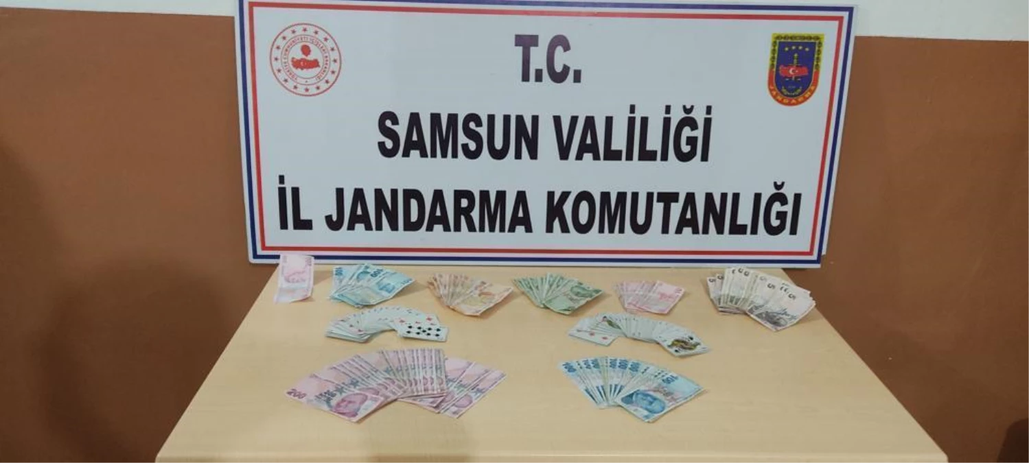 Samsun\'da kumar oynayan 7 kişiye 21 bin 828 lira ceza verildi