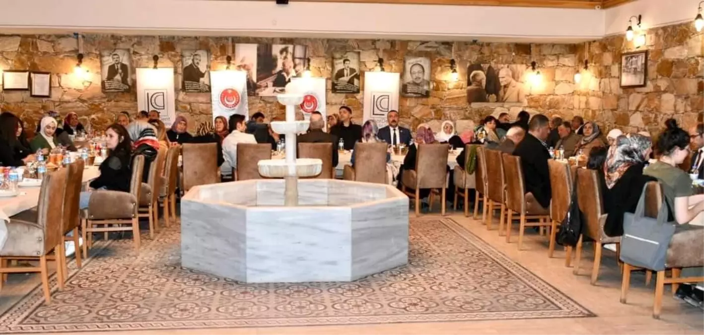 Şehit aileleri, iftar yemeğinde bir araya geldi