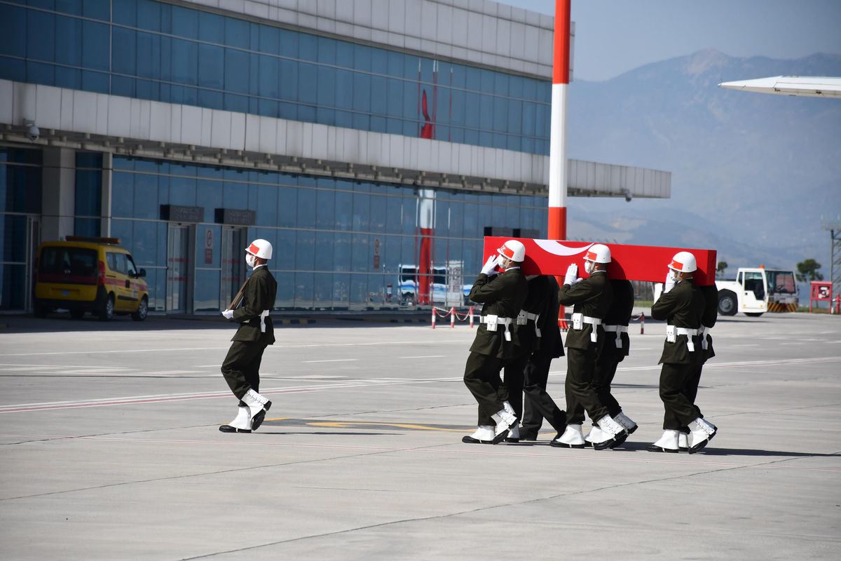 Kahramanmaraşlı şehidin naaşı memleketine getirildi