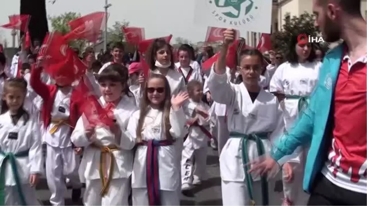 Tekirdağ'da 23 Nisan Çocuk Şenliği etkinliği düzenlendi