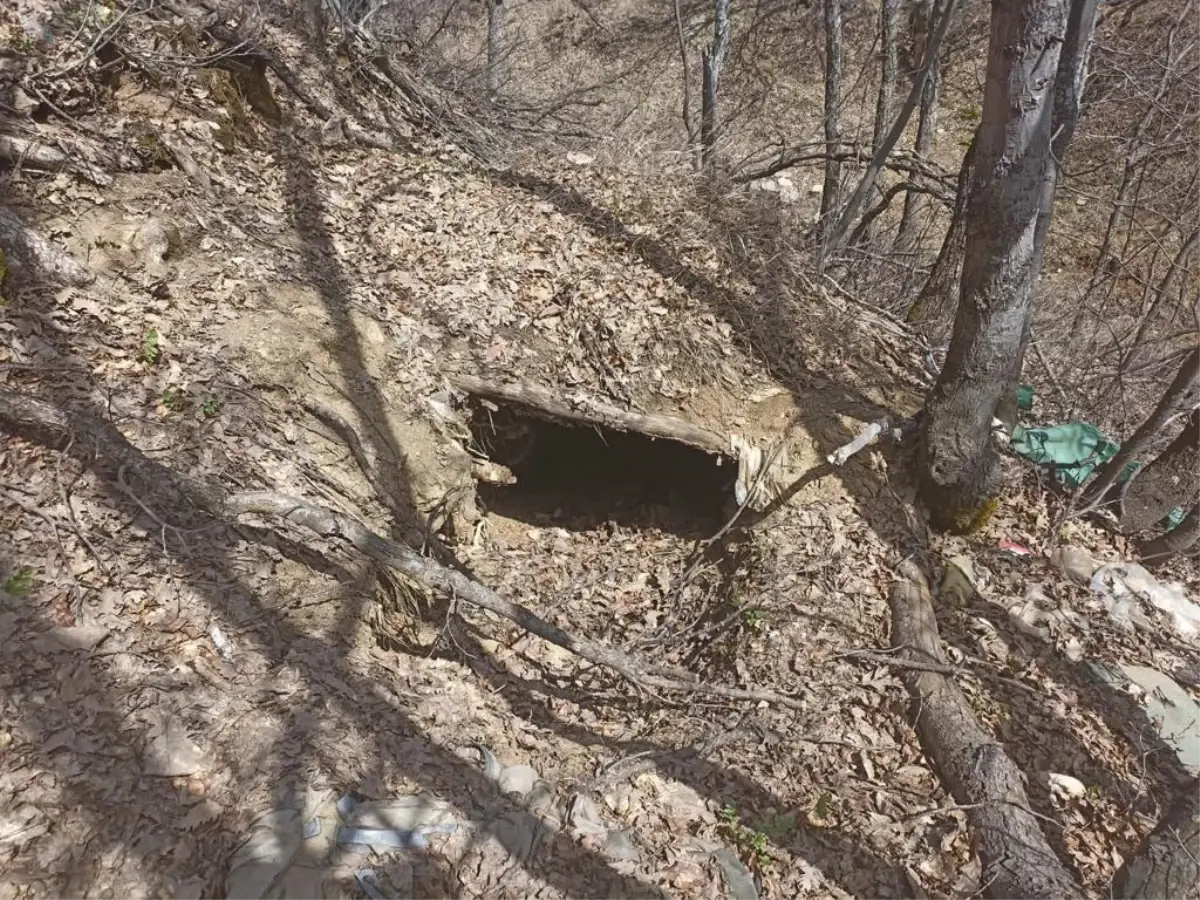 Tunceli\'de teröristlerce kullanılan 5 sığınak imha edildi
