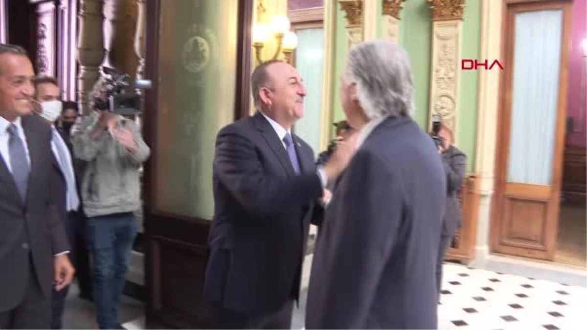 Bakan Çavuşoğlu, Uruguaylı mevkidaşıyla görüştü