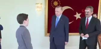 Cumhurbaşkanı Erdoğan çocukları kabul etti
