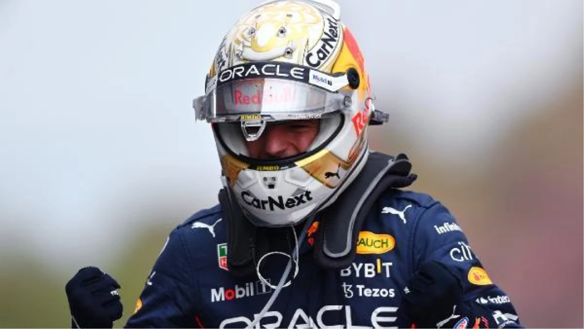 Formula 1 Emilia Romagna Grand Prix\'sinde kazanan Max Verstappen