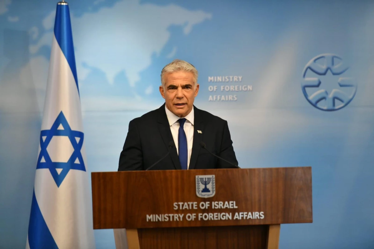 İsrail Dışişleri Bakanı Lapid, Mescid-i Aksa\'da "statükonun değişmediğini" savundu (2)