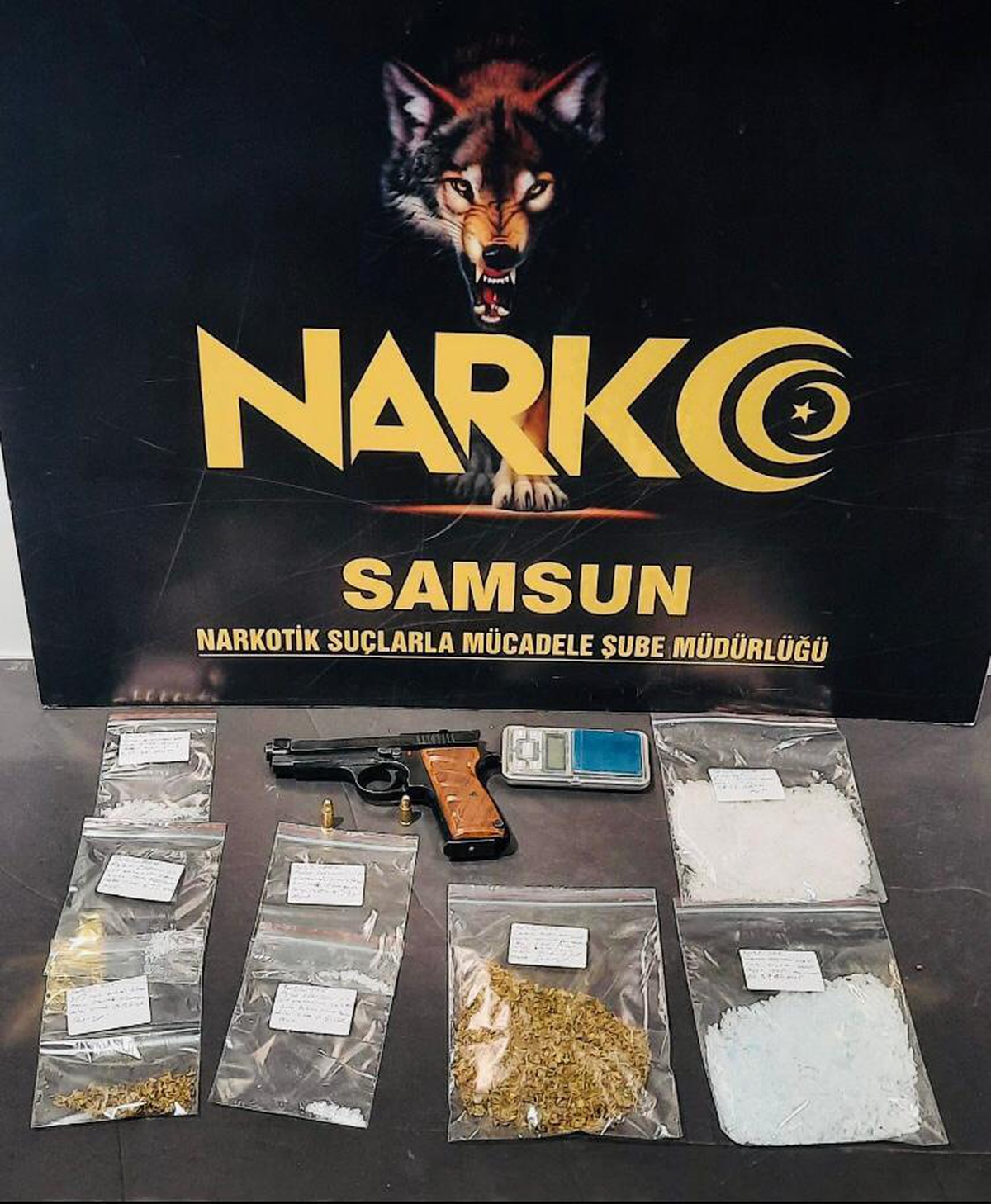 Samsun\'da uyuşturucu operasyonunda gözaltına alınan 3 kişi tutuklandı