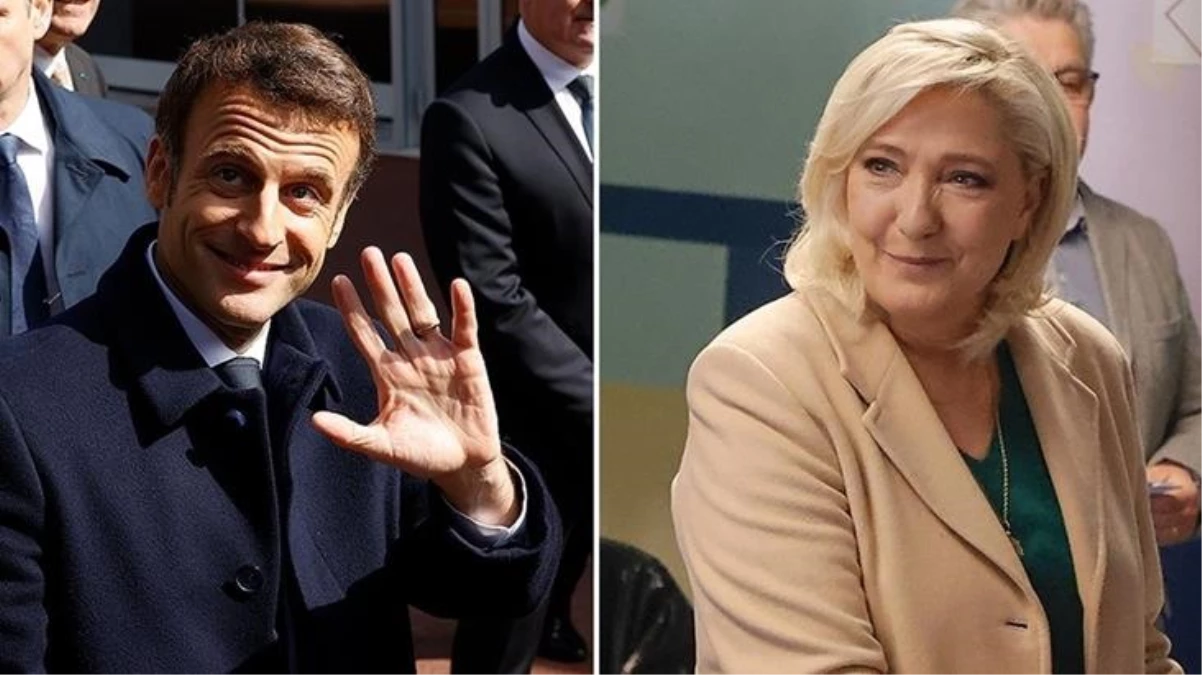 Fransa\'da Emmanuel Macron oyların yüzde 57,60\'ını alarak yeniden Cumhurbaşkanı seçildi