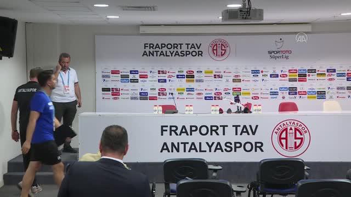 Antalyaspor-Kayserispor maçının ardından