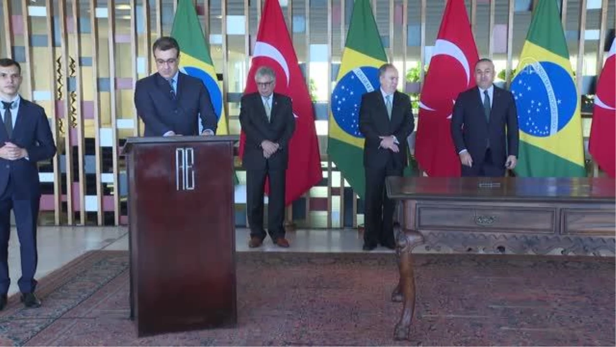 Brezilya Dışişleri Bakanı França, Çavuşoğlu ile ortak basın toplantısında konuştu Açıklaması
