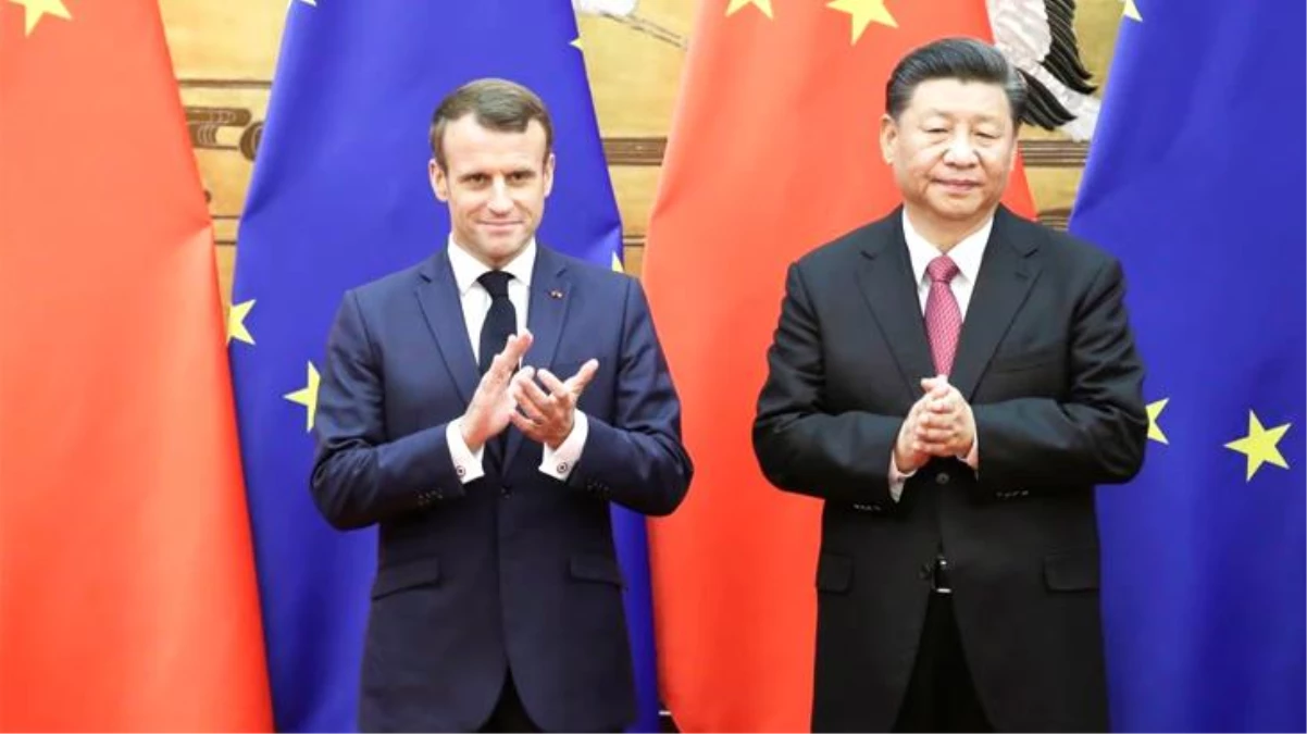 Macron\'a Asya\'dan ilk tebrik Çin liderinden geldi
