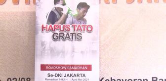 Endonezya'da Ramazan dolayısıyla ücretsiz dövme sildirme programı başlatıldı