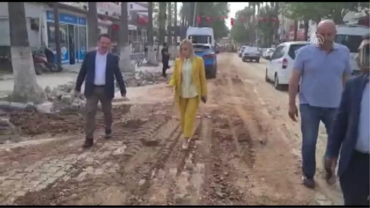 AK Parti Muğla Milletvekili Yelda Erol Gökcan Fethiye\'de