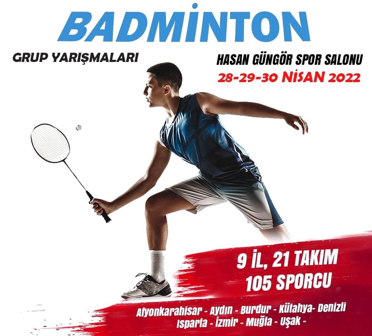 Badmintonda grup heyecanı Denizli\'de yaşanacak