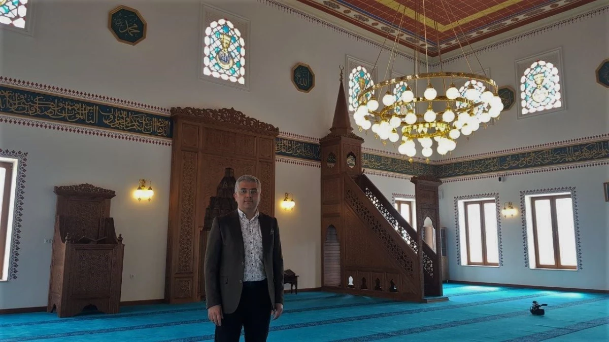 Son dakika haberi! Bakan Soylu\'nun açılışını yaptığı cami, hem Selçuklu hem de Osmanlı mimarisini yansıtıyor