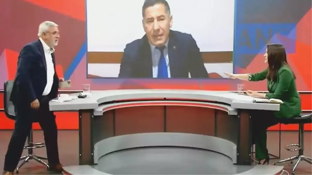 Canlı yayında Suriyeli kavgası! Mehmet Metiner, Sinan Oğan\'a ve moderatöre sinirlenip stüdyoyu terk etti