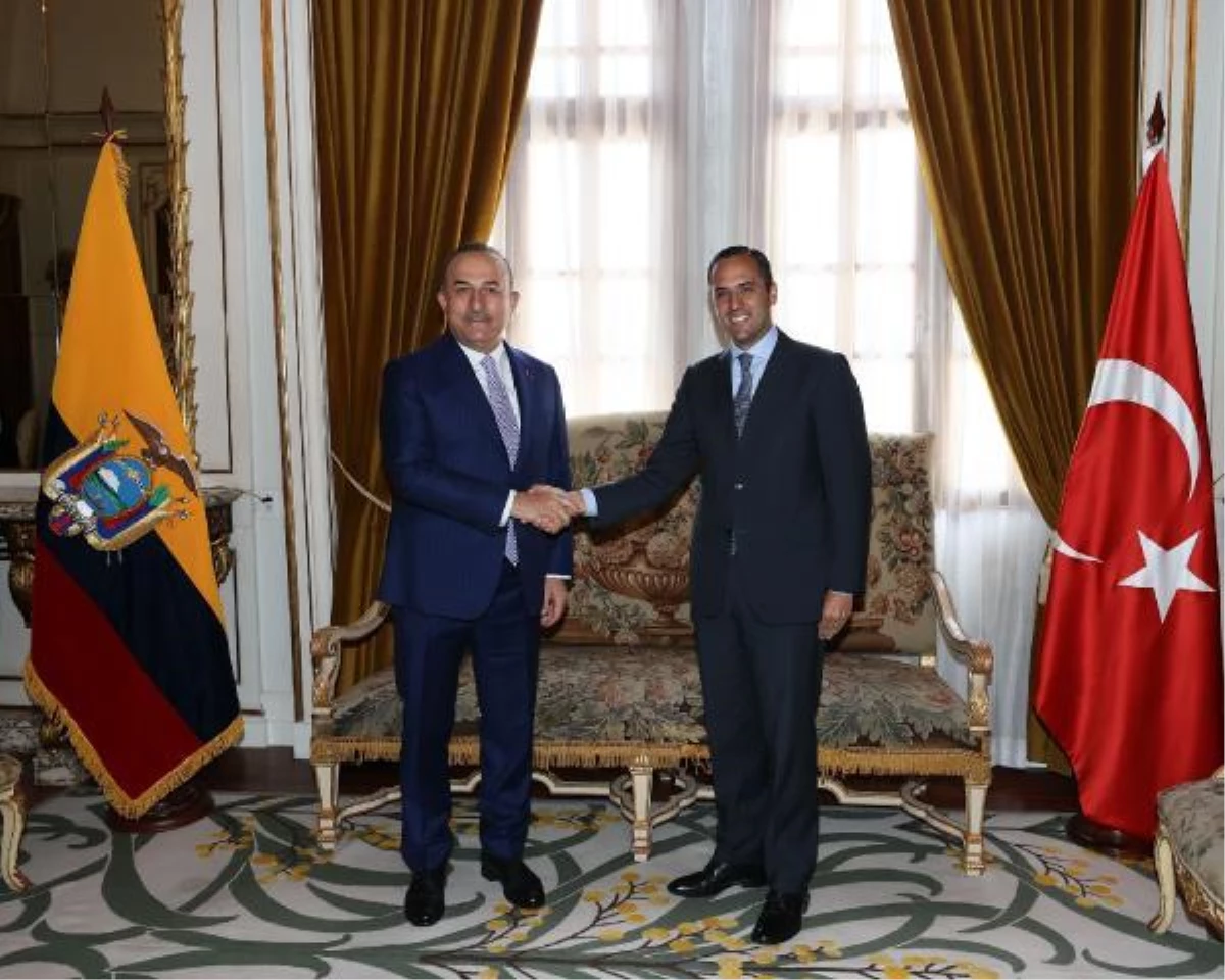 Çavuşoğlu, Ekvator\'da iki ülke arasındaki anlaşmalara imza attı
