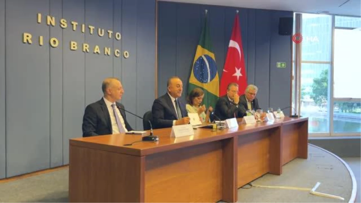 Türkiye-Brezilya arasında 4\'üncü Yüksek Düzeyli İşbirliği Toplantısı