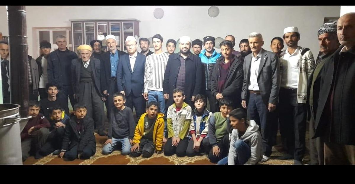 Hakkari Müftülüğü ekipleri köy köy dolaşıyor