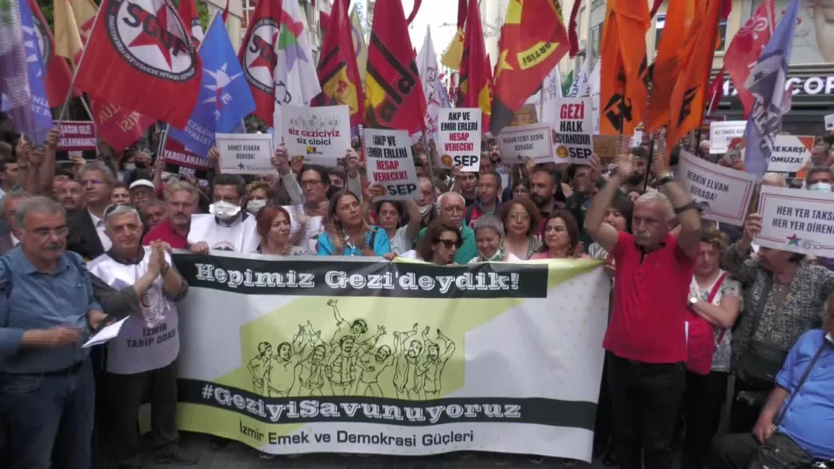 İzmir Emek Demokrasi Güçleri: "Gezi Onurumuzdur, Arkadaşlarımızın Yanındayız"