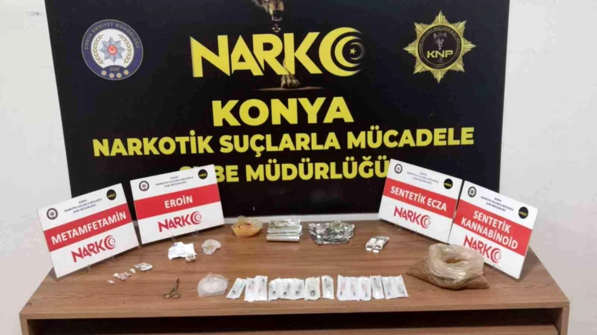 Konya\'da uyuşturucu operasyonlarında: 11 kişi tutuklandı