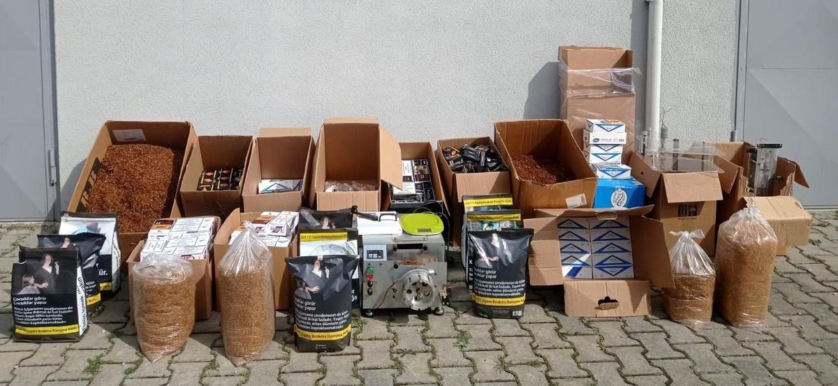 Tekirdağ\'da 100 kilo kaçak tütün ele geçirildi