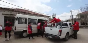 Türk Kızılay Menteşe Şubesi ihtiyaç sahibi 200 aileye gıda kolisi ulaştırdı