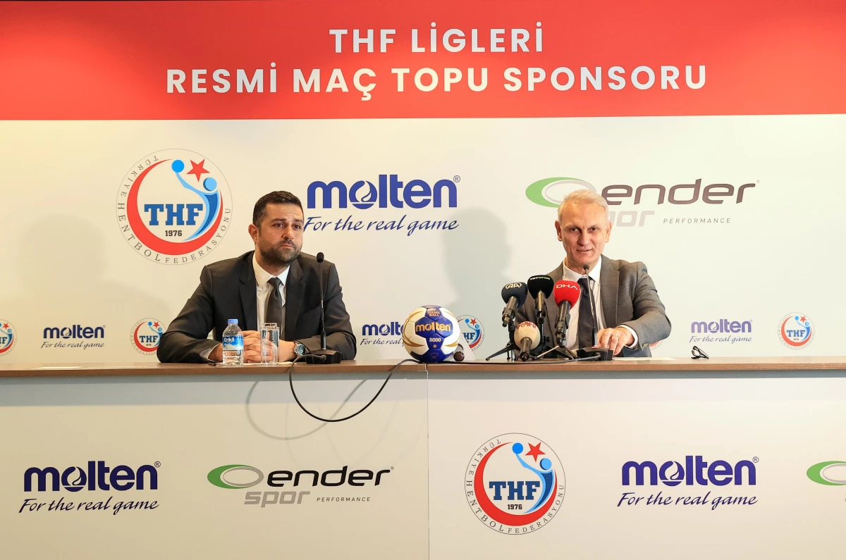 Türkiye Hentbol Federasyonu ile Molten arasında sponsorluk anlaşması yapıldı