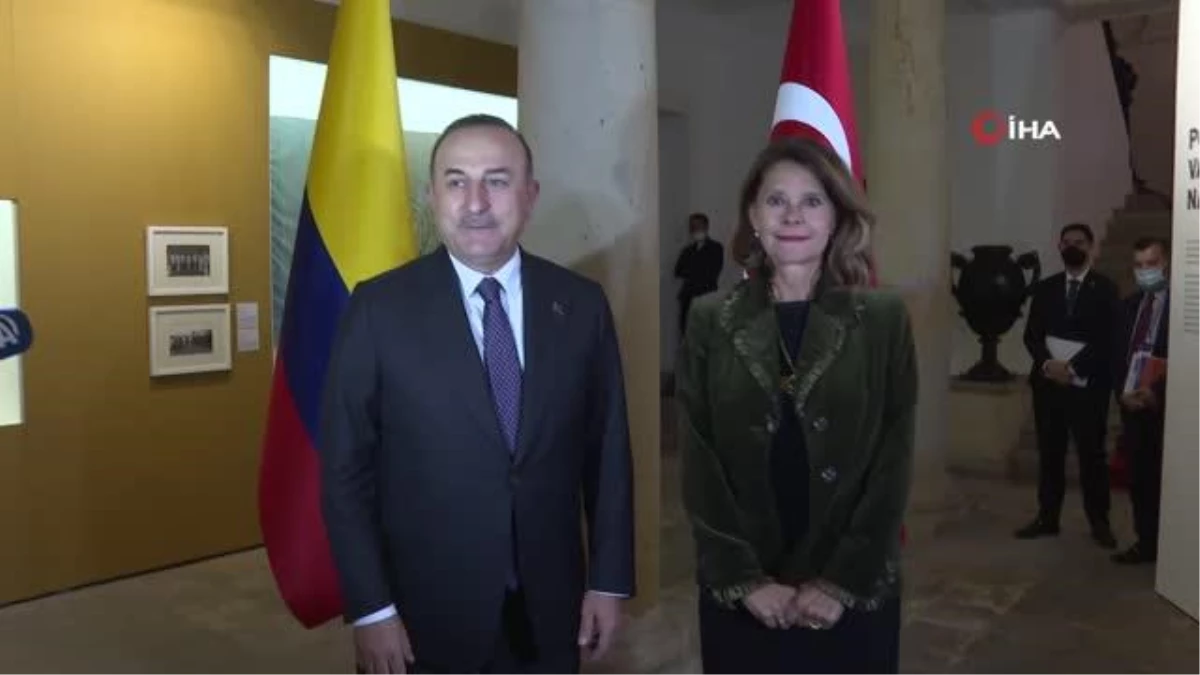 Bakan Çavuşoğlu: "Kolombiya ile ikili ticaret hacmimiz ciddi bir oranda artarak 2 milyar dolara ulaştı"