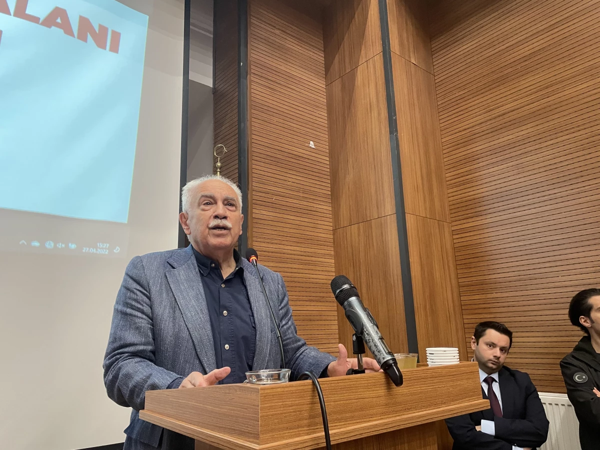 Doğu Perinçek, "Ermeni Soykırımı Yalanı ve AİHM Kararı" konferansına katıldı Açıklaması