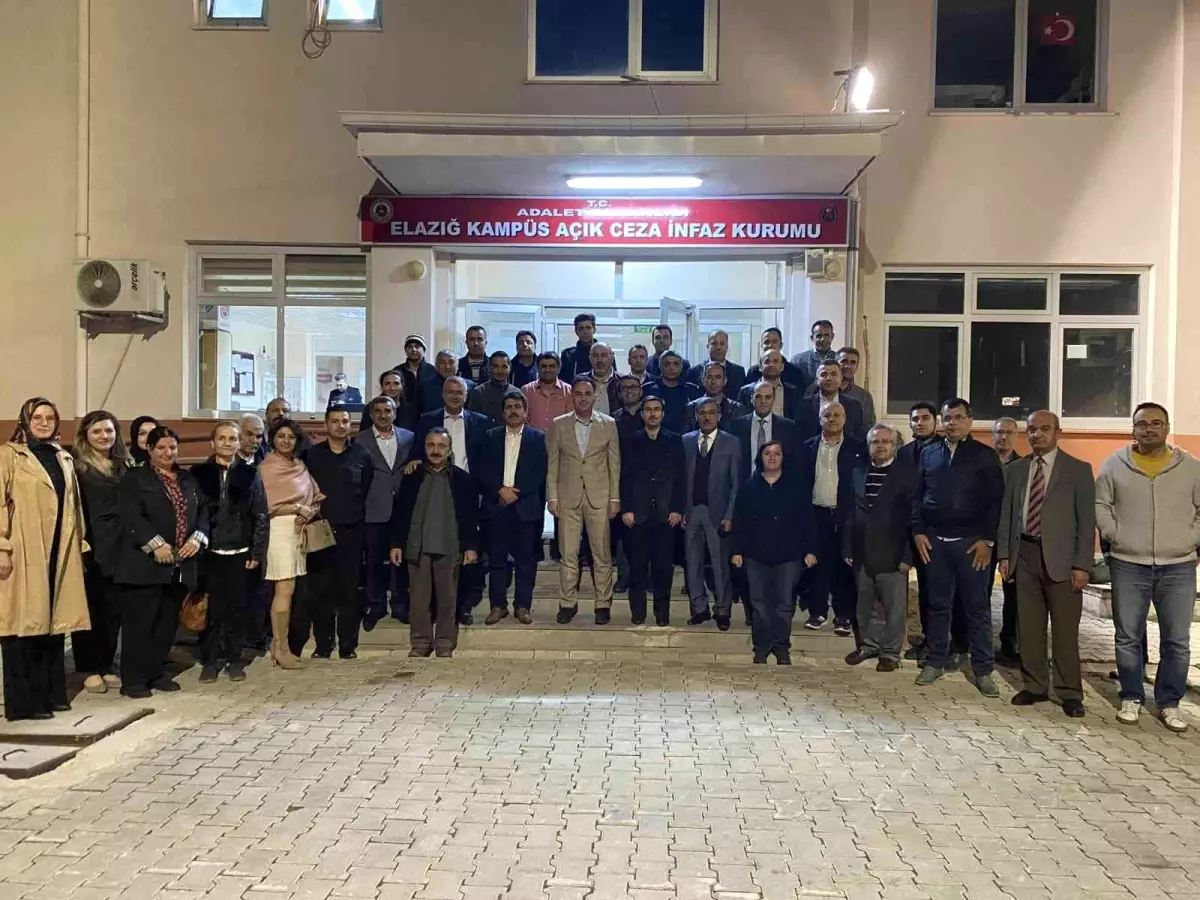 Elazığ Cumhuriyet Başsavcısı Karişit, hükümlülerle iftarda bir araya geldi