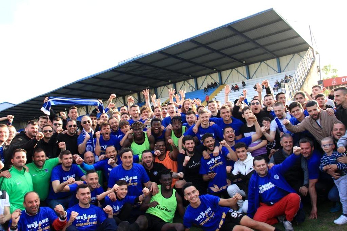 FC Shkupi, Kuzey Makedonya Ligi\'nde 4 hafta kala şampiyonu oldu