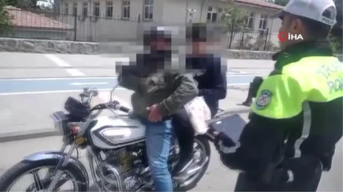 Gaziantep\'te bayram öncesi motosiklet sürücülerine ceza yağdı