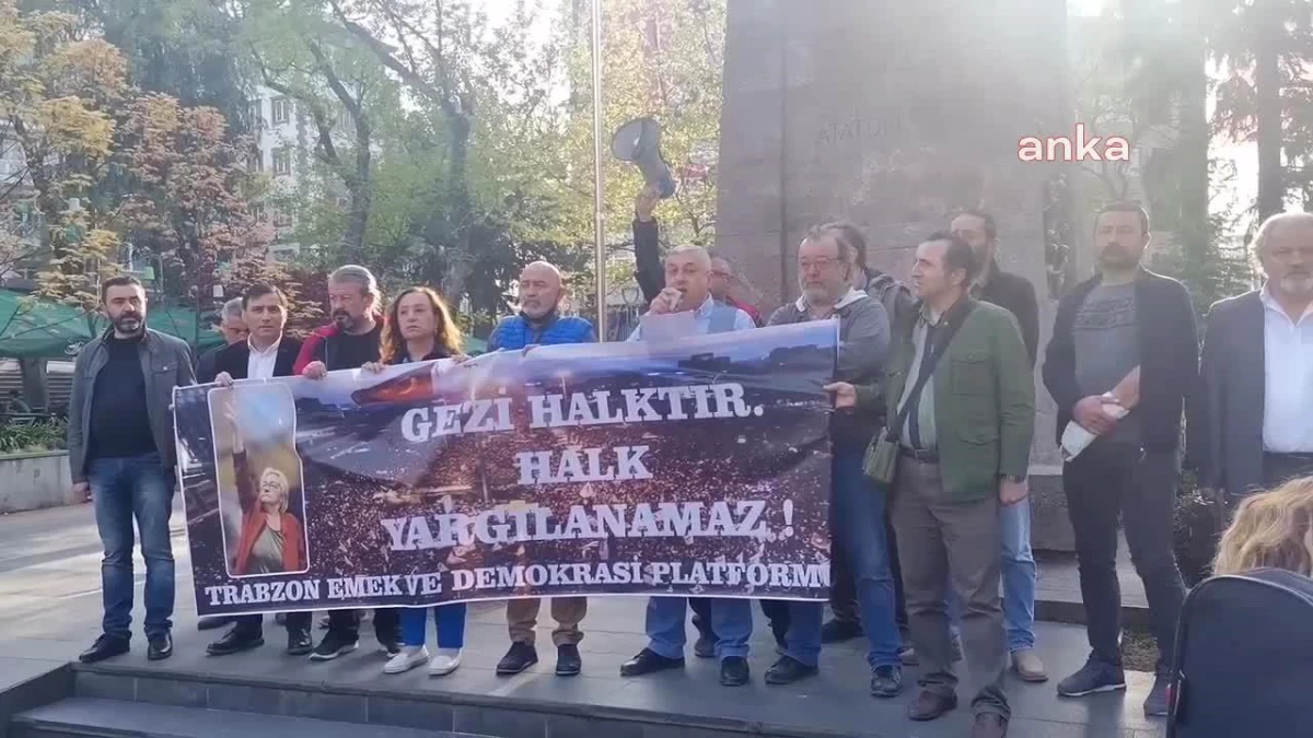 Gezi Davası\'nda Verilen Cezalar Trabzon\'da Protesto Edildi