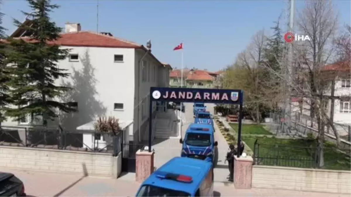 Jandarmanın suç örgütünü çökerttiği operasyon kamerada