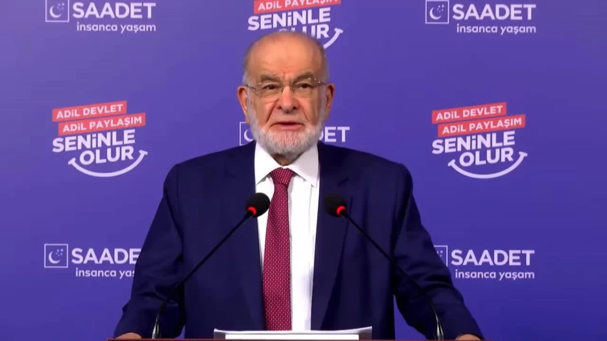 Karamollaoğlu: "Bir Yerde Hukuk, Adalet Olmadan Orada Huzur Olmaz"