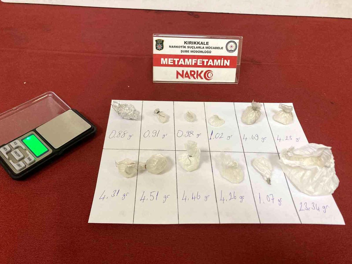 Son dakika haberleri! Kırıkkale\'de uyuşturucu madde operasyonu: 2 tutuklama