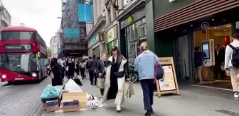 Londra'da evsizler zor şartlar altında hayatta kalmaya çalışıyor